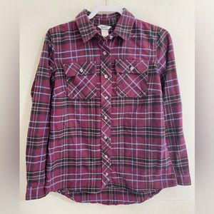 Duluth Trading Company Red plaid Men’s flannel shirt size Small